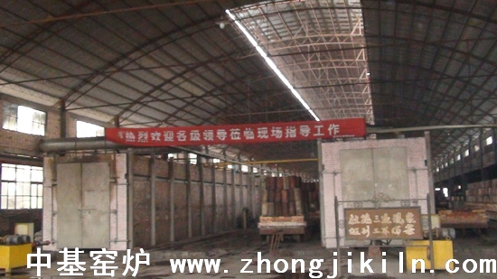 焦爐煤氣隧道窯窯頭